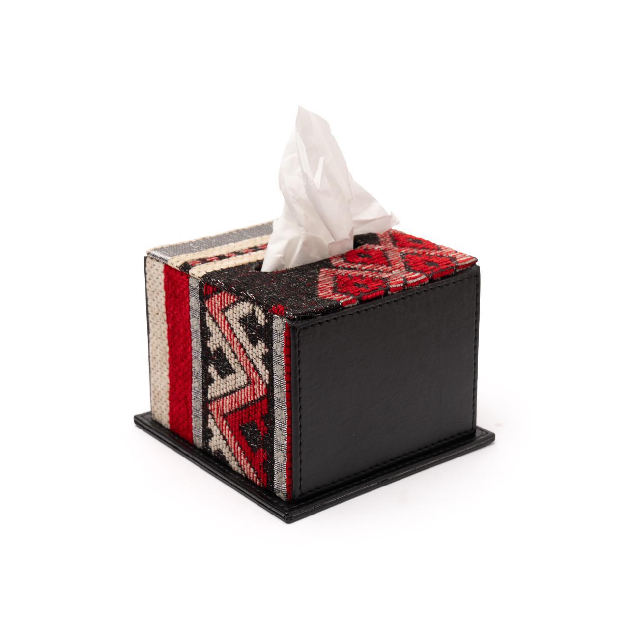 Boîte à Mouchoirs en tissu Berbère