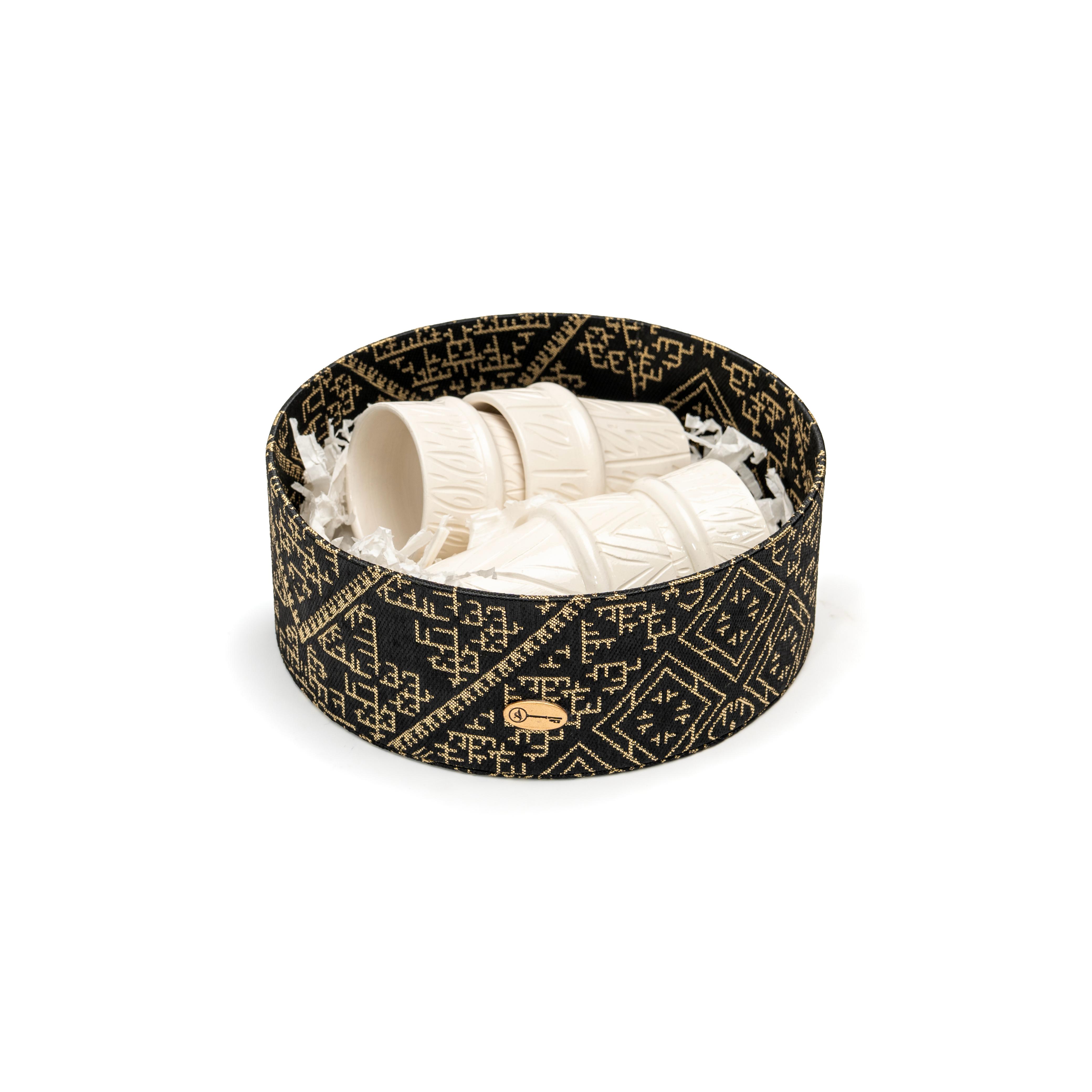 Coffret Artisanat Marocain: 4 Verres - Image 2
