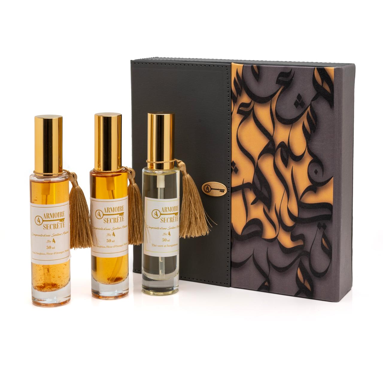 Coffret Trio Calligraphie Arabe